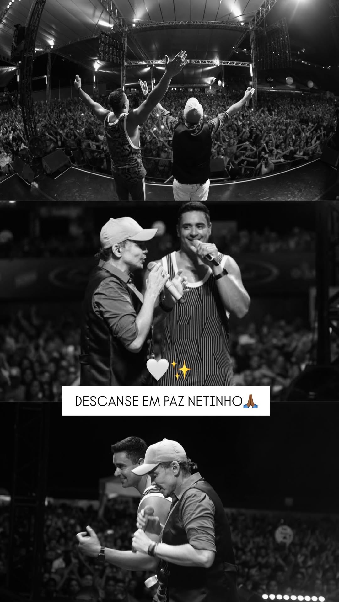 Famosos lamentam morte de cantor Netinho, do hit “Milla”: “Grande legado”