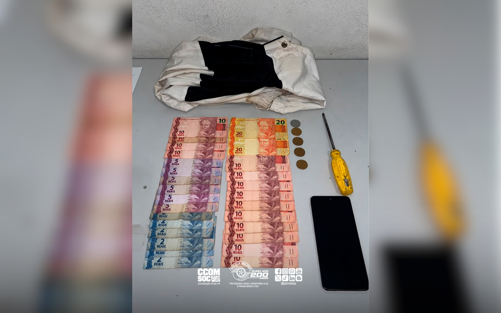 Furto em farmácia: 13º BAEP prende foragido em Marília