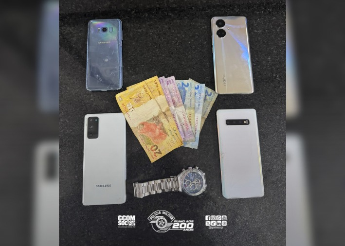 Homem é preso por receptação após ser flagrado com celular furtado na região central de São Paulo