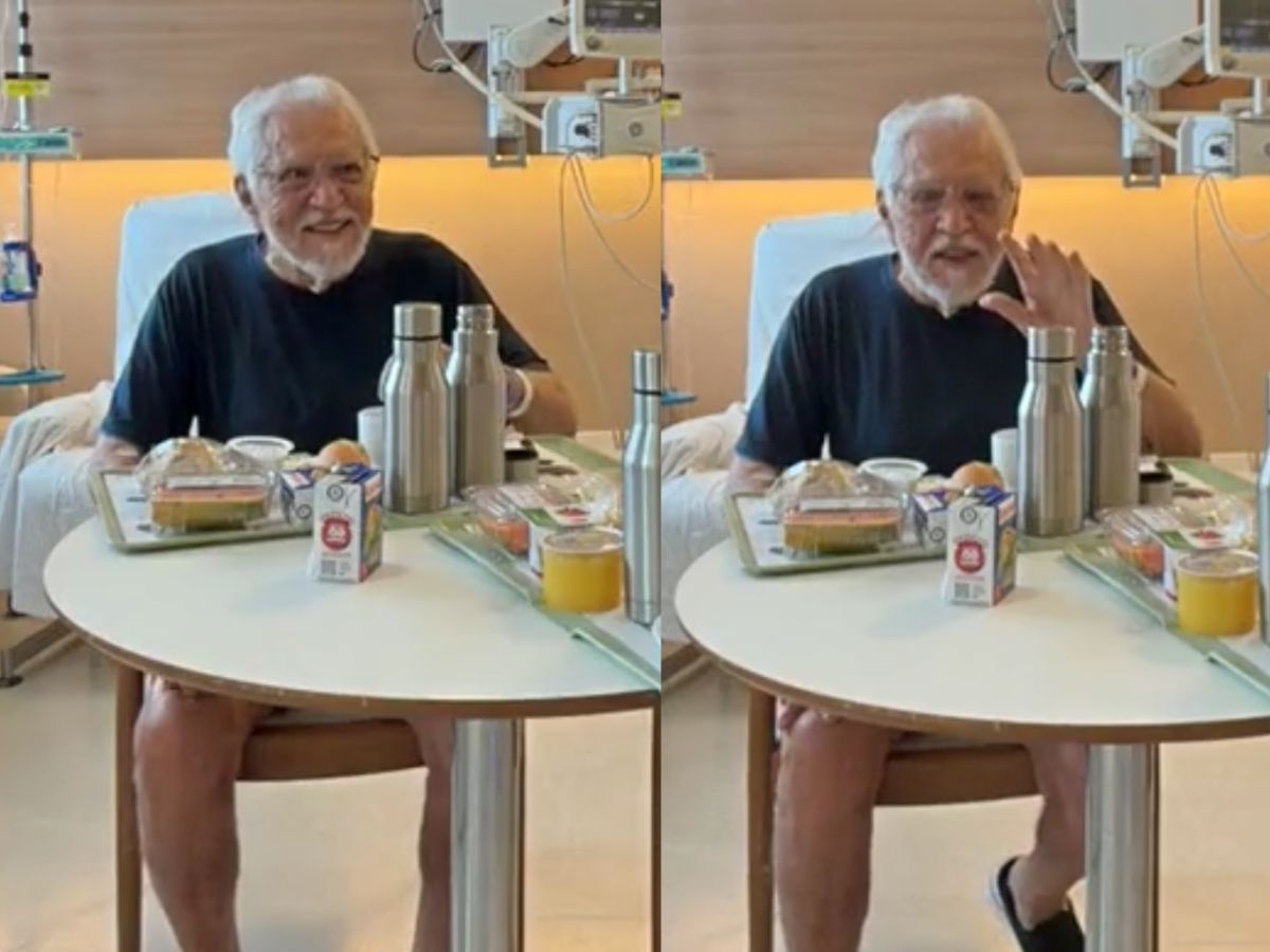 Internado, Carlos Alberto de Nóbrega surge em ligação com Raul Gil antes de cirurgia