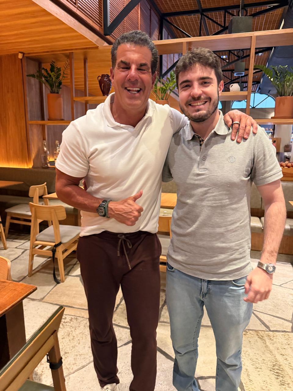 João Augusto, filho de Gugu, prepara entrada nos negócios em parceria com Álvaro Garnero