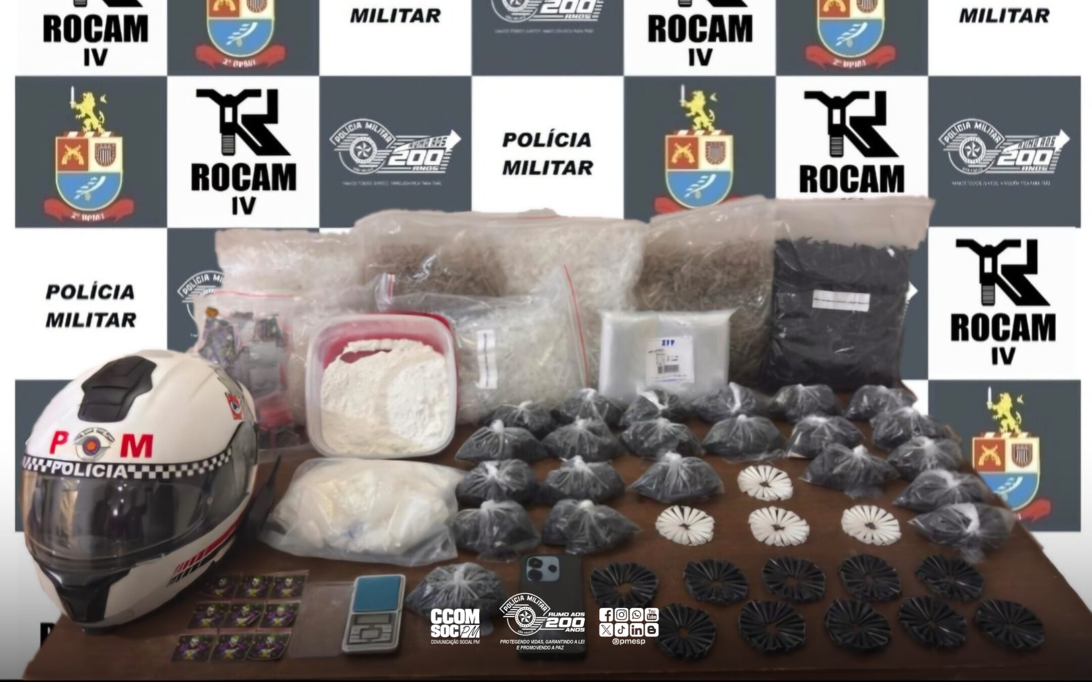 PM prende mulher por tráfico com 2,5 mil porções de cocaína em Birigui