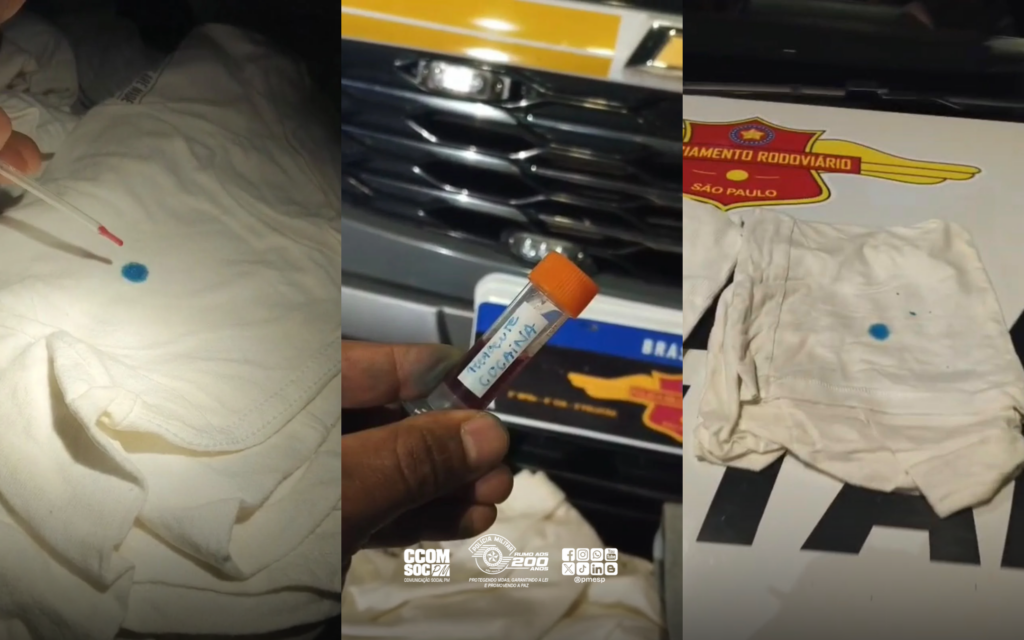 PM Rodoviária apreende cocaína diluída em roupas em Andradina