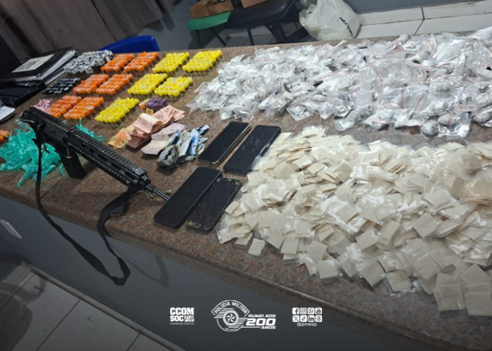 Polícia apreende mais de mil porções de drogas no Itaim Paulista