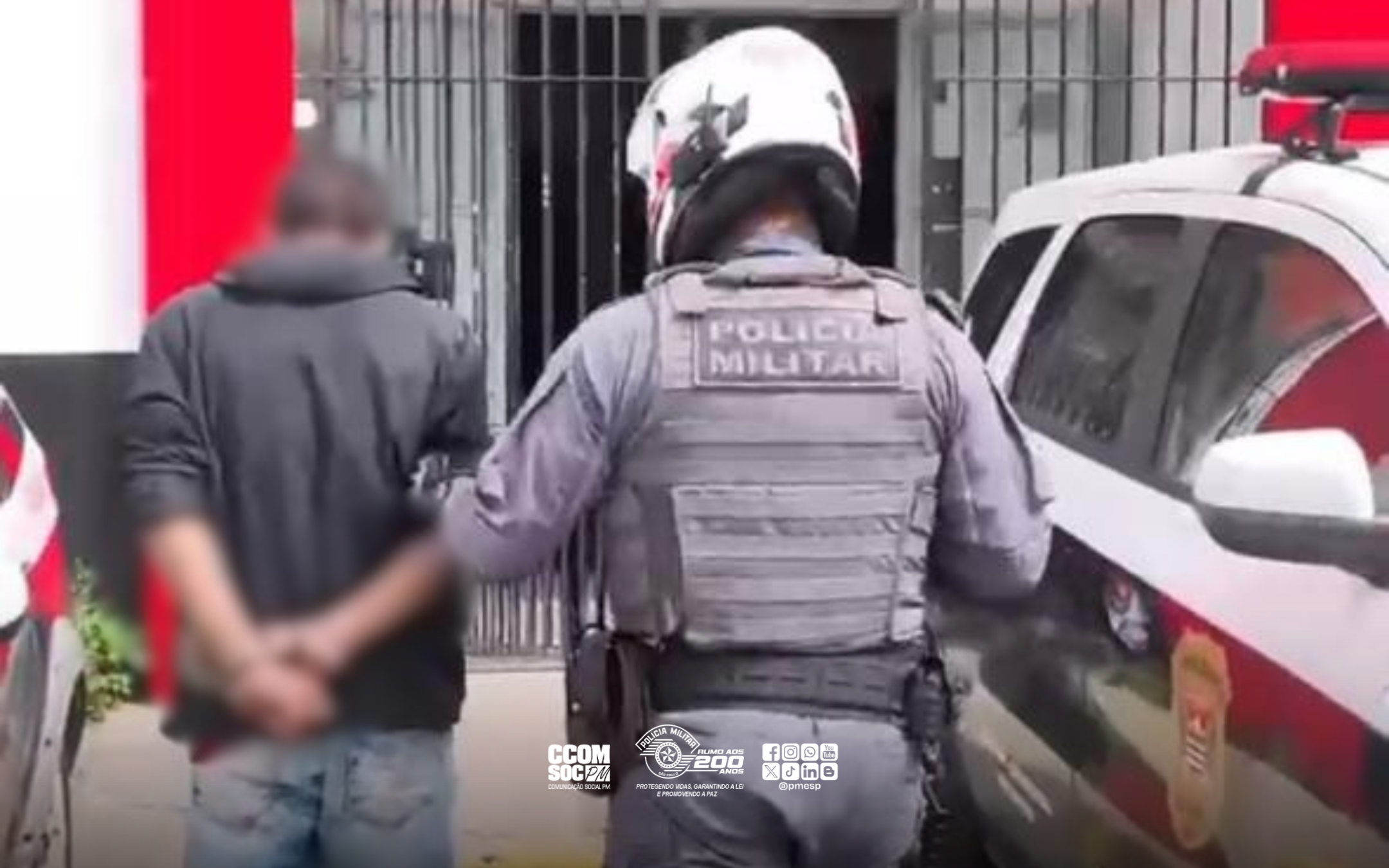 Polícia Militar prende homem por furto de cosméticos e fraldas em farmácia de Itapevi