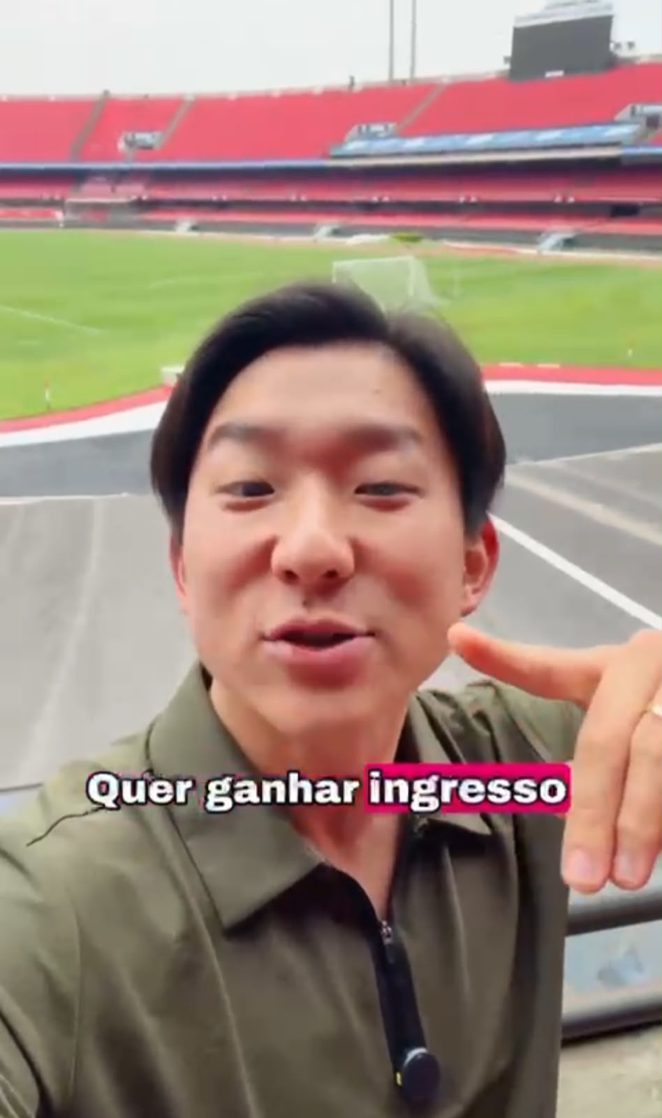 Pyong Lee mostra vista do K-Marote nos shows do BTS em SP; saiba como ganhar