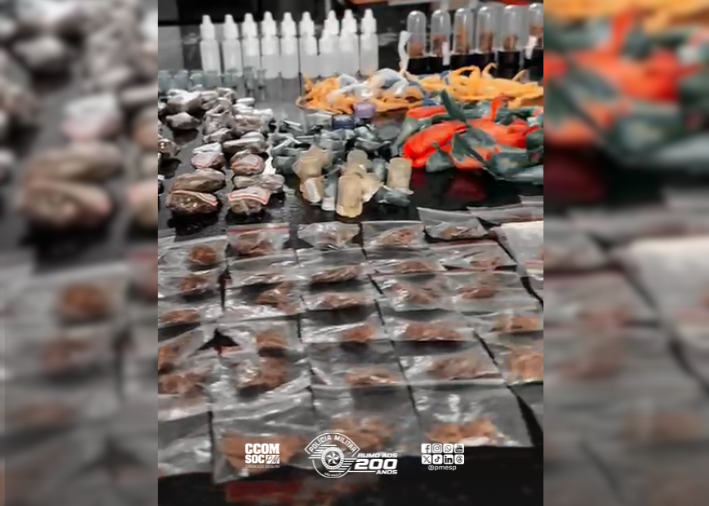 Quase um quilo de drogas é apreendido durante ação policial em São Paulo
