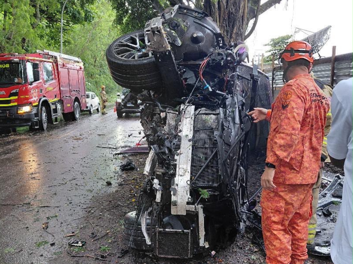 Robert Renan, zagueiro do Vasco, sofre acidente de carro no Rio de Janeiro