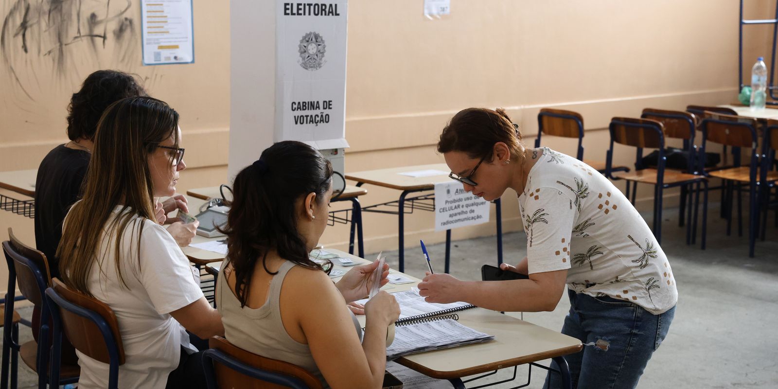 Primeiro turno registra alta abstenção em São Paulo nas eleições de 2026