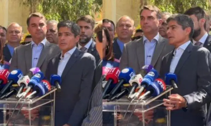 ACM Neto declara apoio a Flávio Bolsonaro e promete mobilizar aliados na Bahia