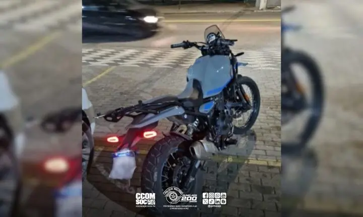 Adolescente é apreendido com motocicleta na zona leste de São Paulo