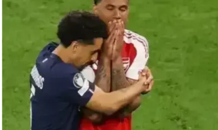 Ancelotti elogia gesto de Marquinhos a Gabriel Magalhães após final da Champions