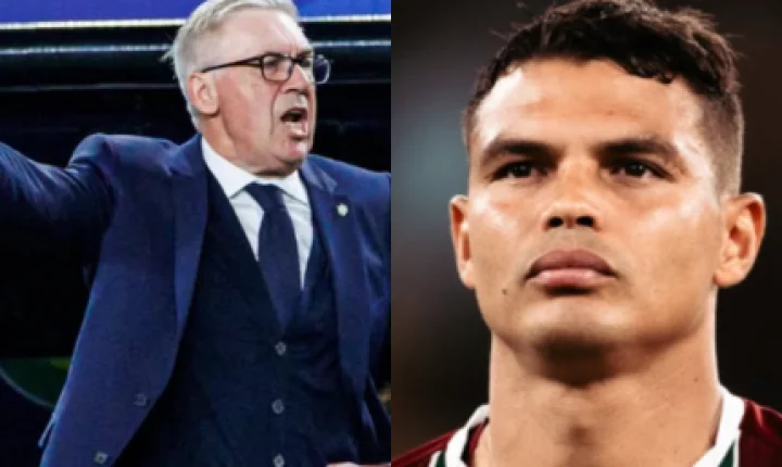 Ancelotti responde Thiago Silva sobre renovação e manda recado: “Não vai ter futuro”