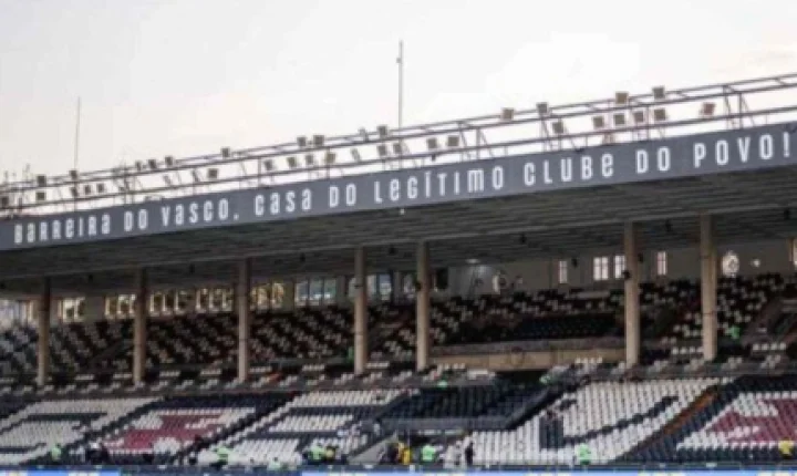 Após veto ao Maracanã, Vasco anuncia partida da Copa do Brasil em São Januário