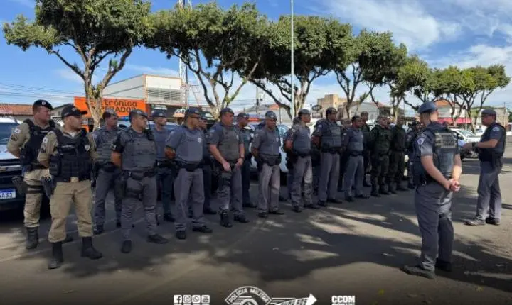 Atuação integrada da Polícia Militar fortalece a segurança nas áreas urbana e rural de Franca