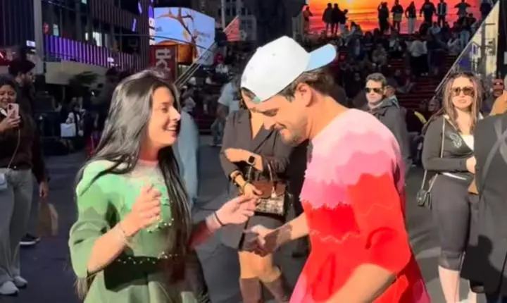 Aumentando rumores de affair, Ana Castela e Jon Vlogs combinam “vestido que dança”