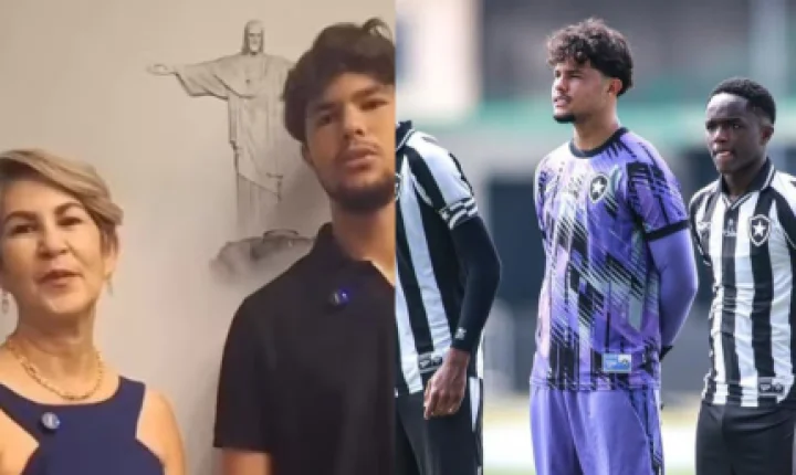 Avó de Bruninho lamenta comparações com o pai após punição no Botafogo: “É cruel”