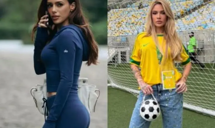 Bruna Biancardi, Karoline Lima e Duda Fournier se destacam entre as WAGs mais bem pagas na Copa do Mundo