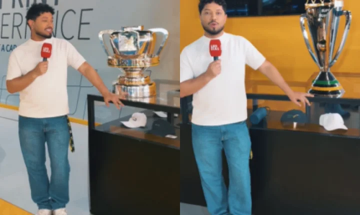 BYD celebra parceria com Corinthians e expõe taças do clube em Interlagos
