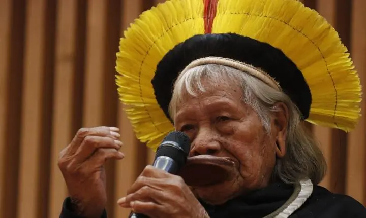 Cacique Raoni demonstra boa evolução após intervenção cirúrgica