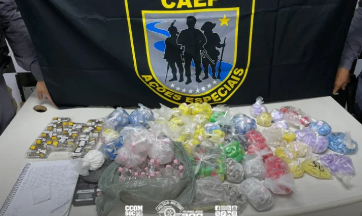 Cão farejador ajuda a localizar drogas em comunidade de Poá