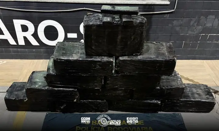 Casal é preso transportando mais de 300kg de maconha em rodovia do interior de SP