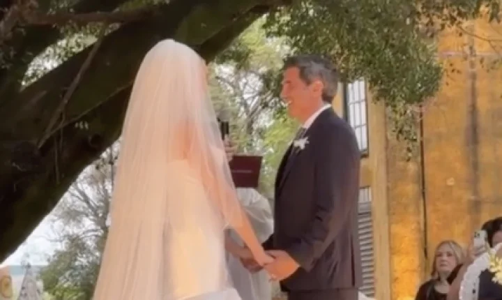 “Com certeza, sim!”: Ana Hickmann se emociona ao dizer “sim” a Edu Guedes no altar