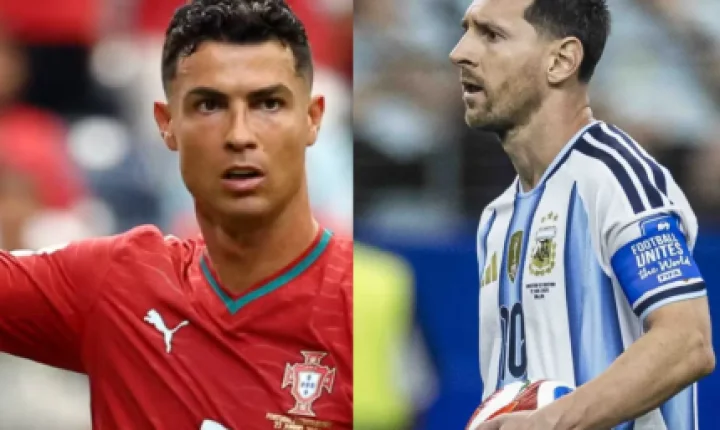 Cristiano Ronaldo se manifesta após Messi perder o pai: “Muita força!”