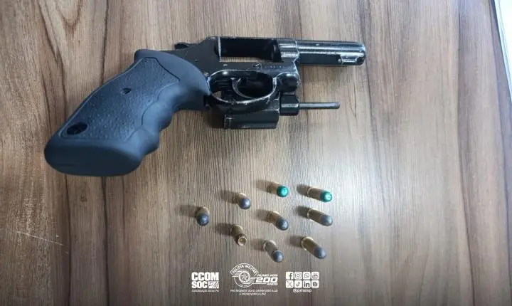 Denúncia de disparos leva Polícia Militar a prender homem armado na zona sul de São Paulo