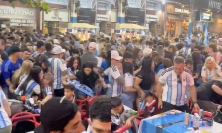 Derrota da Argentina na final da Copa do Mundo gera tumulto e feridos em SC