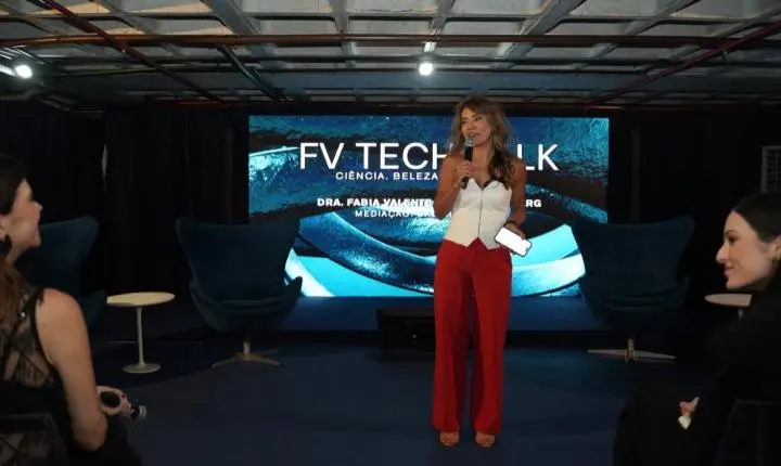 Dra. Flávia Valente apresenta novas tecnologias estéticas na terceira edição do FVTECH