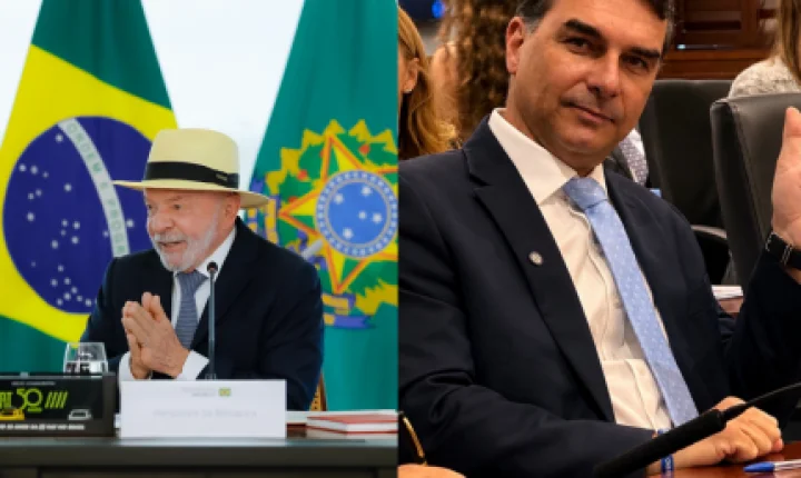 Eleições 2026: Lula abre cinco pontos sobre Flávio Bolsonaro em pesquisa Datafolha