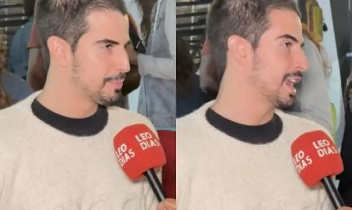 Enzo Celulari prestigia volta de Edson aos palcos e explica por que não virou ator