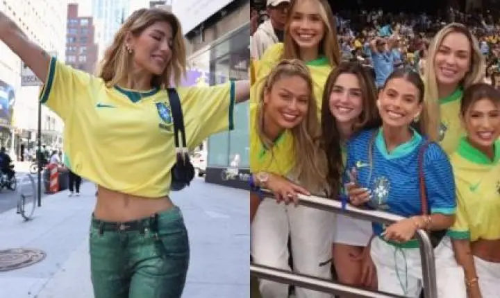 Esposa de Gabriel Magalhães revela se existe “grupão” entre as mulheres dos jogadores