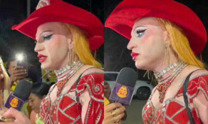 “Eu não chamei”: Drag sai de Paris para entrar no Rancho do Maia e é expulsa por Carlinhos