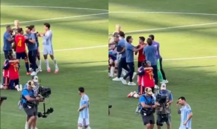 FIFA pune Argentina e suspende jogadores após casos de racismo e confusão na final da Copa