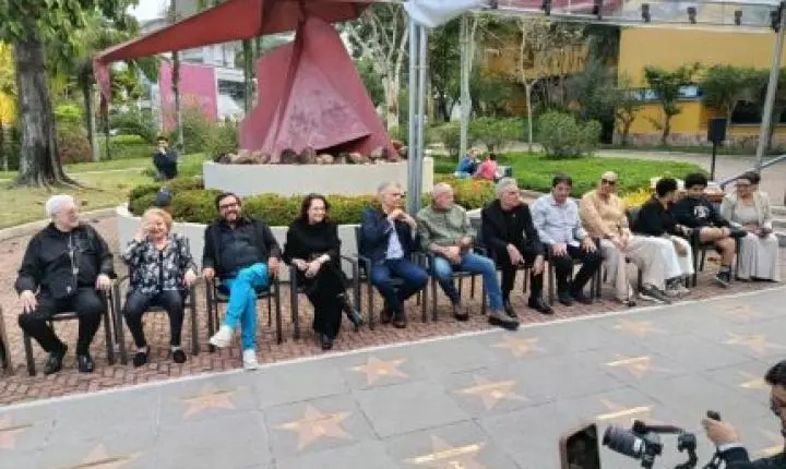 Globo inaugura terceira parte de sua Calçada da Fama com homenagem a grandes nomes