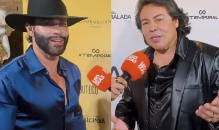 Gusttavo Lima e Daniel Diau expressam admiração mútua em nova parceria com Calcinha Preta