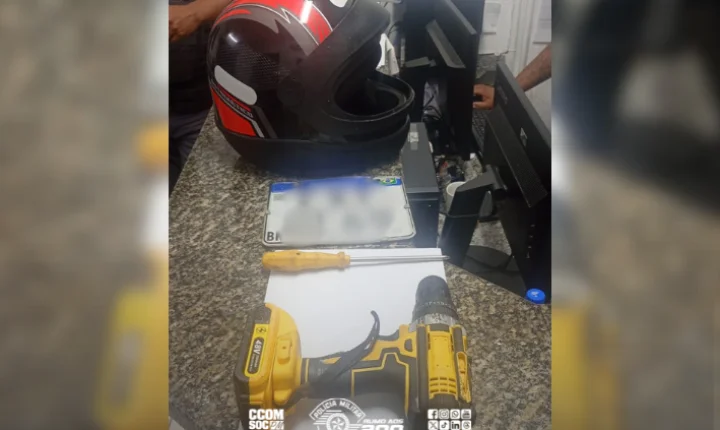 Homem é preso por tentativa de homicídio após atacar mulher com golpes de faca em Pedreira