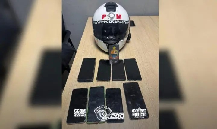 Indivíduo é preso com celulares roubados na zona sul da capital