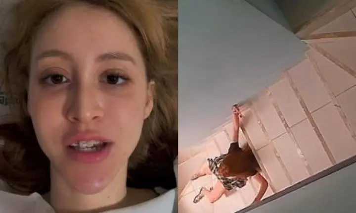Influenciadora Hendy Ohara fratura a bacia após queda em escada: “Orem por mim”