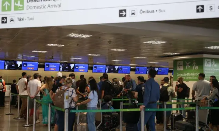 Aeroportos brasileiros preveem grande fluxo de passageiros no feriado de Corpus Christi