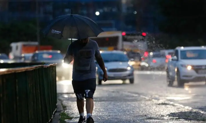 Previsão do tempo indica fim de semana chuvoso no Sul e Sudeste