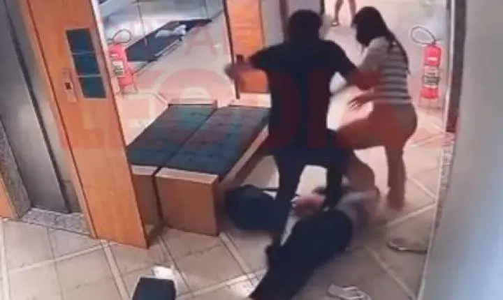 Jovem é internado após agressões em confusão envolvendo Aline Mineiro em condomínio