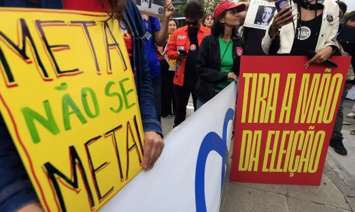 Meta deve remover posts de assédio eleitoral por ordem da Justiça