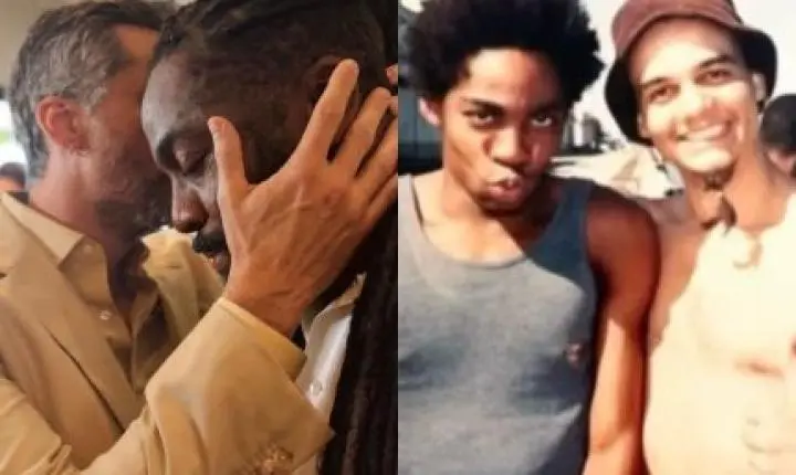 Lázaro Ramos resgata fotos antigas em homenagem aos 50 anos de Wagner Moura