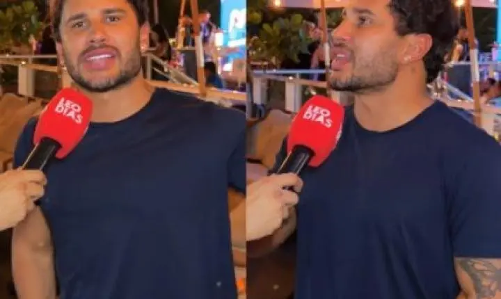 Lucas Guimarães diz evitar a exposição de novos romances: “Não filmo mais como antes”