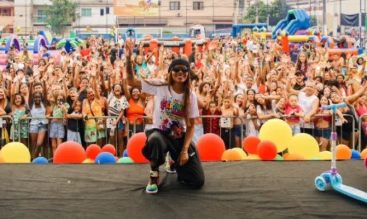 Ludmilla promove festão beneficente de Dia das Crianças em Caxias