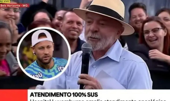 Lula chama Neymar de “primeiro jogador home office” na Copa do Mundo