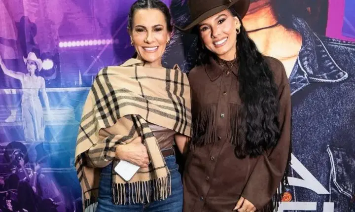 Mãe de Ana Castela aparece ao lado de amigo da filha, Odorico Reis, e manda recado; vídeo